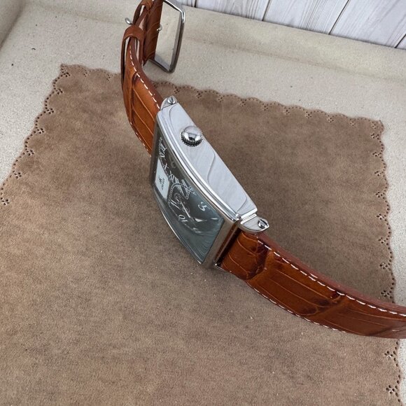 Square ADEE KAYE AK410-M Multi Dual Time Men's Quartz Wristwatch Like New WT - Picture 4 of 9